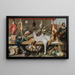 Jachtmarkt - Frans Snyders — ingelijst kunstwerk aan de muur