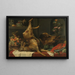 Natuurstudie met voorraadkast - Frans Snyders — ingelijst kunstwerk aan de muur