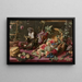 van een Schilderij van Apen bij een fruitschaal - Frans Snyders — ingelijst kunstwerk aan de muur