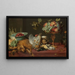 Natuurschilderij met gedode wild, fruit en groenten - Frans Snyders — ingelijst kunstwerk aan de muur