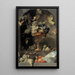 Nature morte avec coupe de fruits dans une niche - Frans Snyders — framed artwork on a wall