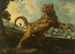 De leeuw en de muis - Frans Snyders — weergave van het kunstwerk