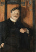 Portret van kunstcriticus Sander Pierron - Frans Van Holder — weergave van het kunstwerk