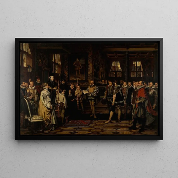 Frans Vinck - Margaret of Parma Recieves the Petittion of the Nobility.webp