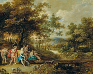 Frans Wouters - The goddess Diana hunting.webp
