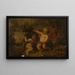Vanité - Frans Wouters — ingelijst kunstwerk aan de muur