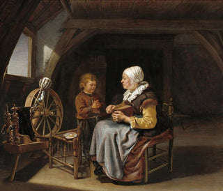 Frans van Mieris the Elder - Saying Grace.webp
