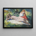 Repos - František Hladík — ingelijst kunstwerk aan de muur