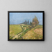Lente onder Trosky - František Kaván — ingelijst kunstwerk aan de muur