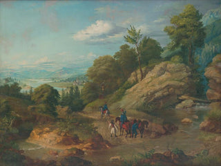 Frantiek Klimkovi - Hussars on a patrol.webp