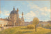 Vue de l'église Saint-Charles avec promeneurs - Franz Alt — weergave van het kunstwerk