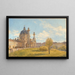 Vue de l'église Saint-Charles avec promeneurs - Franz Alt — ingelijst kunstwerk aan de muur