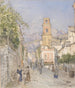 Motief van Sorrente - Franz Alt — weergave van het kunstwerk