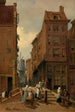 Rue à Amsterdam - Franz Alt — weergave van het kunstwerk
