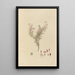 tekening van exotische planten gekweekt in de koninklijke tuinen van Kew Pl05 - Franz Andreas Bauer — ingelijst kunstwerk aan de muur