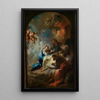 Franz Anton Maulbertsch - Die Erziehung Mariens.webp