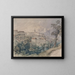 Uitzicht op Praag vanaf Petřín - Franz Barbarini — ingelijst kunstwerk aan de muur