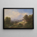 Deel van Zuid-Tirol - Franz Barbarini — ingelijst kunstwerk aan de muur