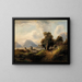 Rust van de herders - Franz Barbarini — ingelijst kunstwerk aan de muur