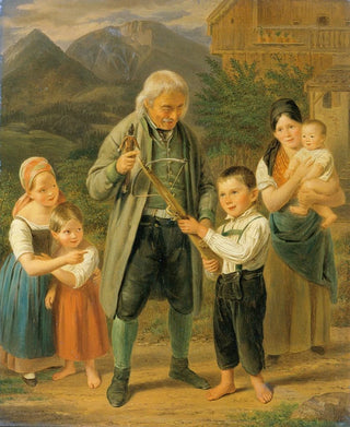 Franz Bernhardt - Unterricht im Bogenschieen.webp
