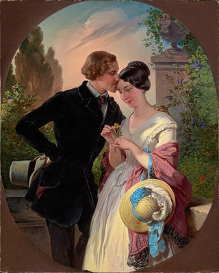 Franz Dobiaschofsky - Faust And Gretchen In The 19th Century.webp