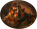 Familie Romeins in rood - Franz Dobiaschofsky — weergave van het kunstwerk
