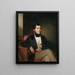 Count Imperial Moritz II von Fries 1804-1887 - Franz Eybl — framed artwork on a wall
