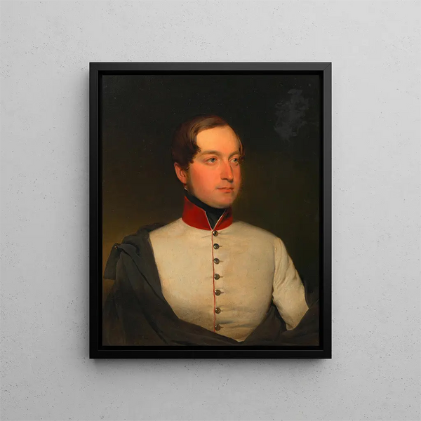 Moritz Frgantner Sous-lieutenant - Franz Eybl — ingelijst kunstwerk aan de muur