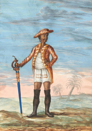 Franz Feyerabend - Ansicht eines Soldaten der ostindischen Companie.webp