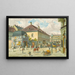 La ligne Mariahilfer à Vienne - Franz Gerasch — framed artwork on a wall
