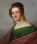 van mevrouw Bertha Schroeter, dochter van de postmeester Mittag Dresden - Cirkel van Franz Gerhard von Kügelgen — weergave van het kunstwerk