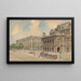 Opera in Vienna - Franz Hoffelner — framed artwork on a wall