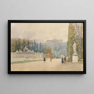 Franz Kopallik - Parterre im Schnbrunner Schlosspark.webp