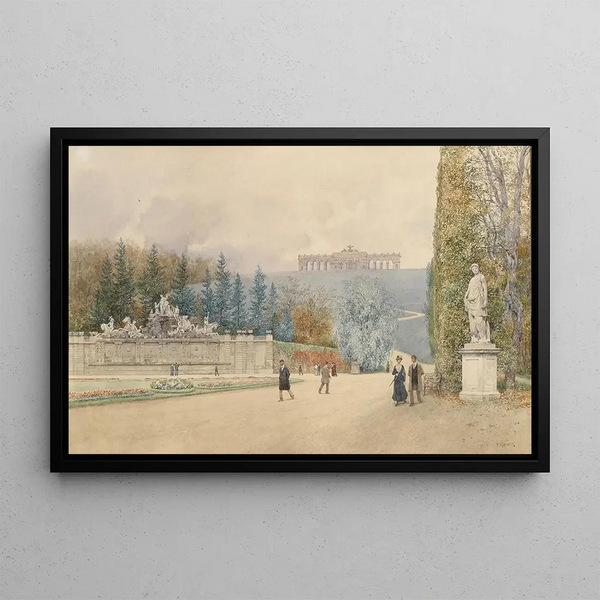 Franz Kopallik - Parterre im Schnbrunner Schlosspark.webp