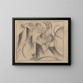Franz Marc - Abstrakte Zeichnung.webp