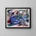 Dromerige Paard - Franz Marc — ingelijst kunstwerk aan de muur