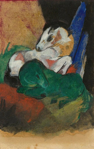 Franz Marc - Grnes und weies Pferd.webp