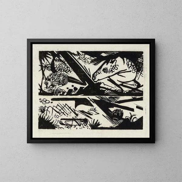 Franz Marc - Horse and hedgehog.webp