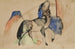 Klein betoverd dier II - Franz Marc — weergave van het kunstwerk