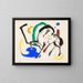 Paard - Franz Marc — ingelijst kunstwerk aan de muur