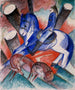 Saint Julien l'Hospitalier - Franz Marc — weergave van het kunstwerk