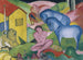 Het Droom - Franz Marc — weergave van het kunstwerk
