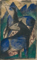 Two Blue Horses - Franz Marc — artwork view