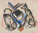 Twee wolven - Franz Marc — weergave van het kunstwerk