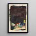 Vermilion Painting - Franz Marc — framed artwork on a wall
