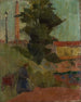 Tuinman in een park - Franz Marent — weergave van het kunstwerk