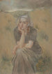 Jonge vrouw - Franz Melchers — weergave van het kunstwerk