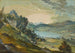 Uitzicht op het Lungernmeer - Franz Niklaus König — weergave van het kunstwerk