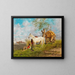 Rust van de middag - Franz Quaglio — ingelijst kunstwerk aan de muur