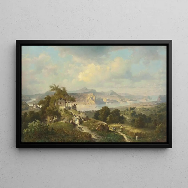 Franz Richard Unterberger - Die Goldene Meile bei Remagen.webp